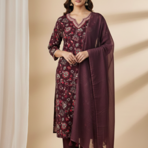 deep burgandy 3pc set