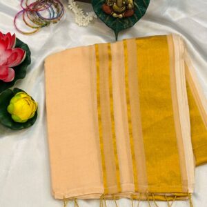 multi coloured mulcotton saree